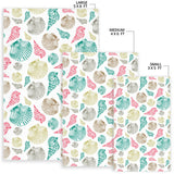 Colorful Shell Pattern Area Rug