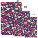 British Pattern Print Design 02 Area Rug