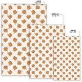 Pancake Pattern Print Design 01 Area Rug