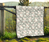 Rabbit Cloud Pattern Premium Quilt