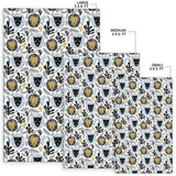 Lion Pattern Print Design 05 Area Rug