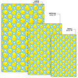 Duck Toy Pattern Print Design 03 Area Rug