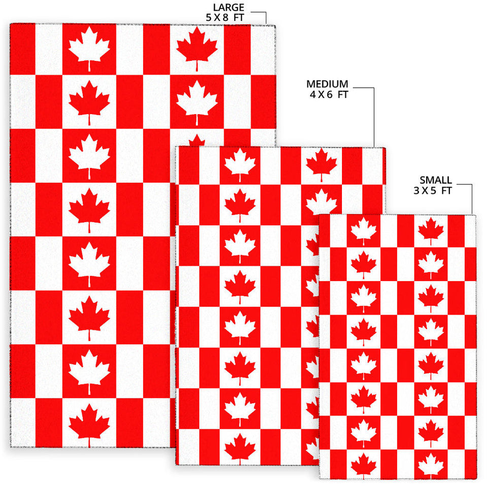 Canada Pattern Print Design 05 Area Rug