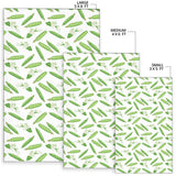 Green Peas Pattern Print Design 04 Area Rug