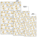 Golden Retriever Pattern Print Design 04 Area Rug