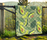 Avocado Pattern Premium Quilt