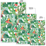 Cactus Design Pattern  Area Rug