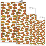 Sandwich Pattern Print Design 02 Area Rug