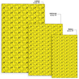 Duck Toy Pattern Print Design 02 Area Rug