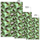 Coconut Pattern Print Design 02 Area Rug