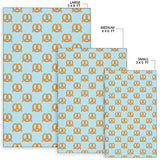 Pretzels Pattern Print Design 03 Area Rug