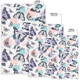 Butterfly Pattern Area Rug