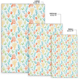 Coral Reef Pattern Print Design 02 Area Rug