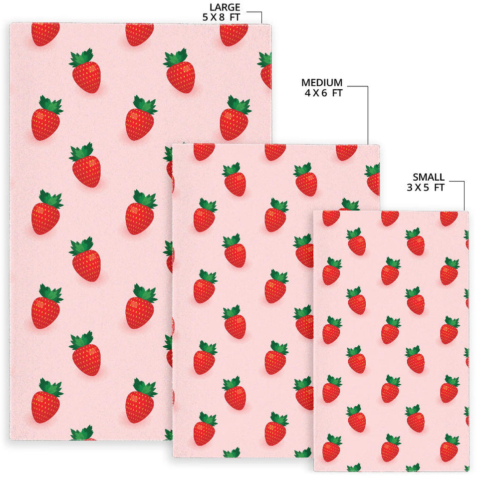 Strawberry Beautiful Pattern Area Rug