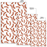 Sausage Pattern Print Design 04 Area Rug