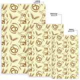 Windmill Wheat Pattern Area Rug