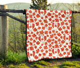 Canada Pattern Print Design 02 Premium Quilt