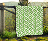 Hop Pattern Background Premium Quilt