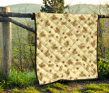 Peanuts Design Pattern Premium Quilt