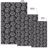 Dice Pattern Print Design 01 Area Rug