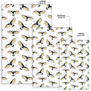 Eagle Pattern Print Design 03 Area Rug
