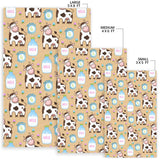 Cow Bottle Of Milk Pattern Area Rug