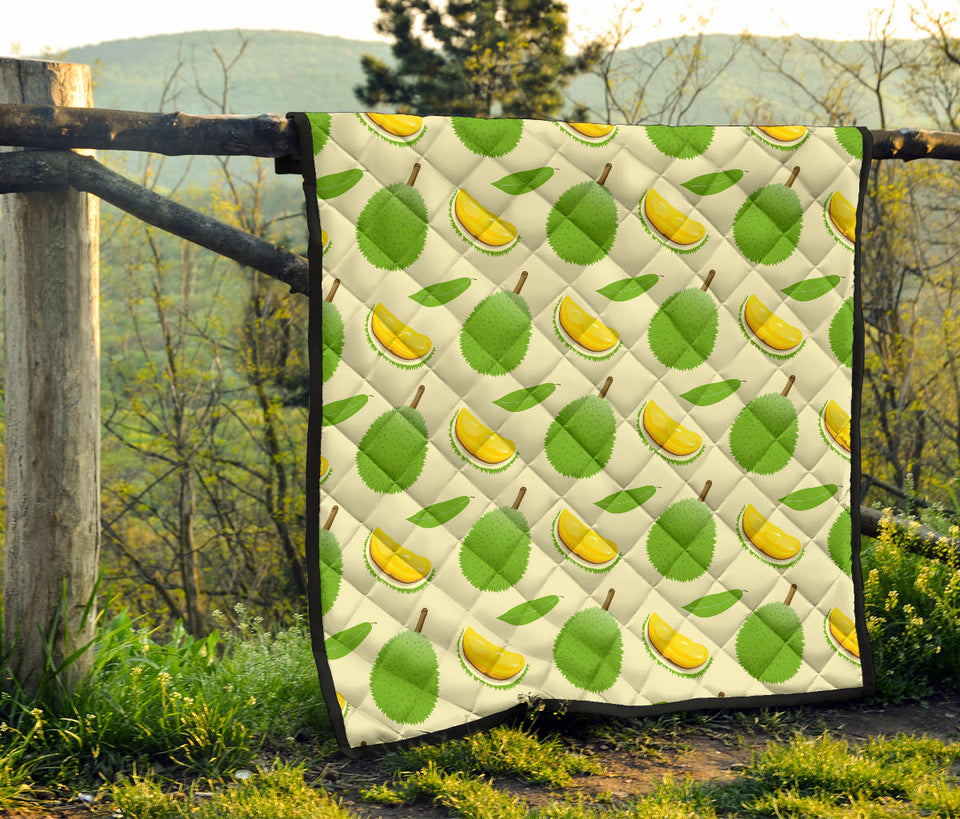 Durian Pattern Premium Quilt