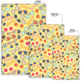 Sun Glasses Pattern Print Design 05 Area Rug