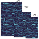 Shark Pattern Area Rug