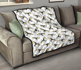 Eagle Pattern Print Design 03 Premium Quilt