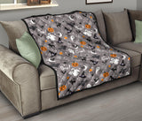 Halloween Design Pattern Premium Quilt