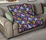 Koi Fish Carp Fish Pattern Premium Quilt