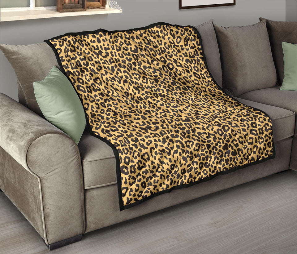 Leopard Skin Print Premium Quilt