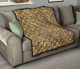 Leopard Skin Print Premium Quilt