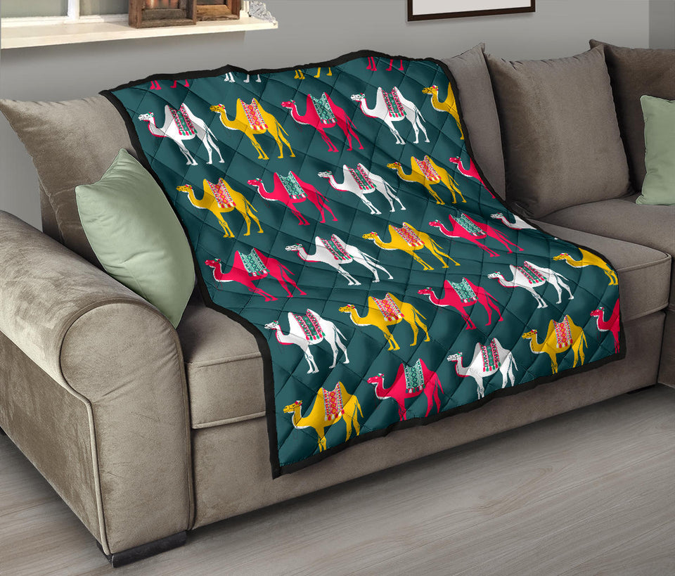 Camel Pattern Premium Quilt