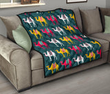 Camel Pattern Premium Quilt