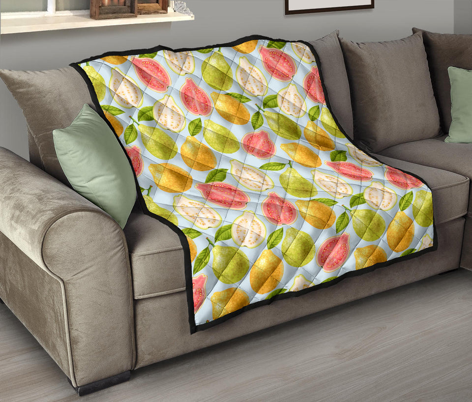 Guava Design Pattern Premium Quilt