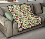 Passion Fruit Pattern Premium Quilt