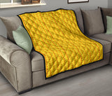 Corn Pattern Print Design 04 Premium Quilt