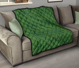 Crocodile Skin Printed Premium Quilt