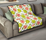 Guava Pattern Premium Quilt