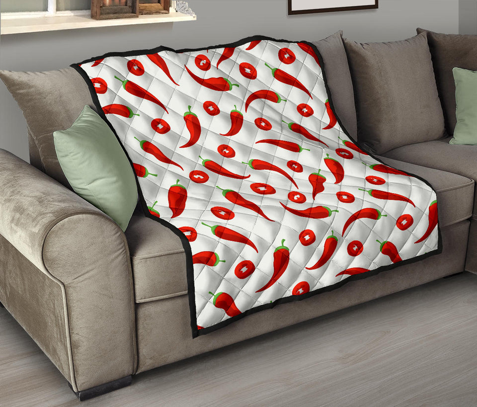 Chili Pattern Premium Quilt