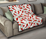 Chili Pattern Premium Quilt