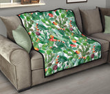 Cactus Design Pattern Copy Premium Quilt