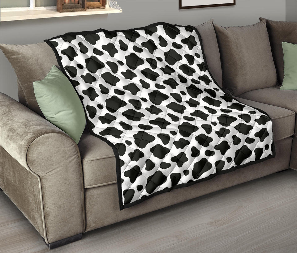 Cow Skin Pattern Premium Quilt