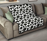 Cow Skin Pattern Premium Quilt