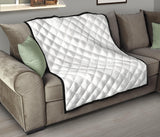 Arabic White Pattern Premium Quilt