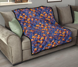 Clown Fish Pattern Print Design 04 Premium Quilt