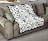 Windmill Pattern Premium Quilt