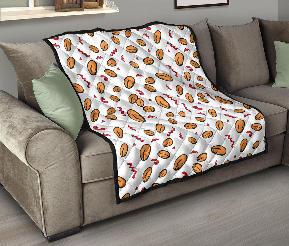 Peanuts Pattern Background Premium Quilt